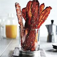 Maple bacon with fennel